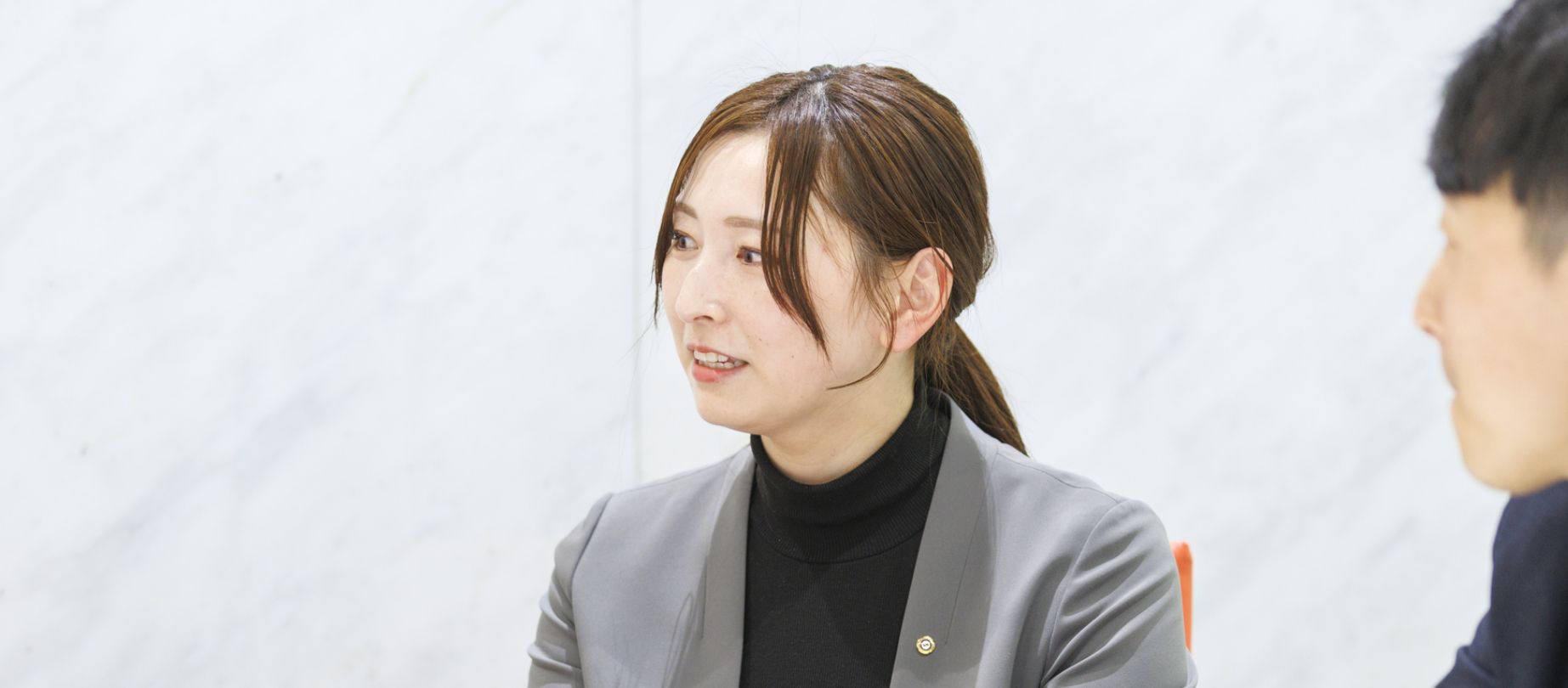 活用した制度 フレキシブルな勤務制度で、職員の子育てを支援