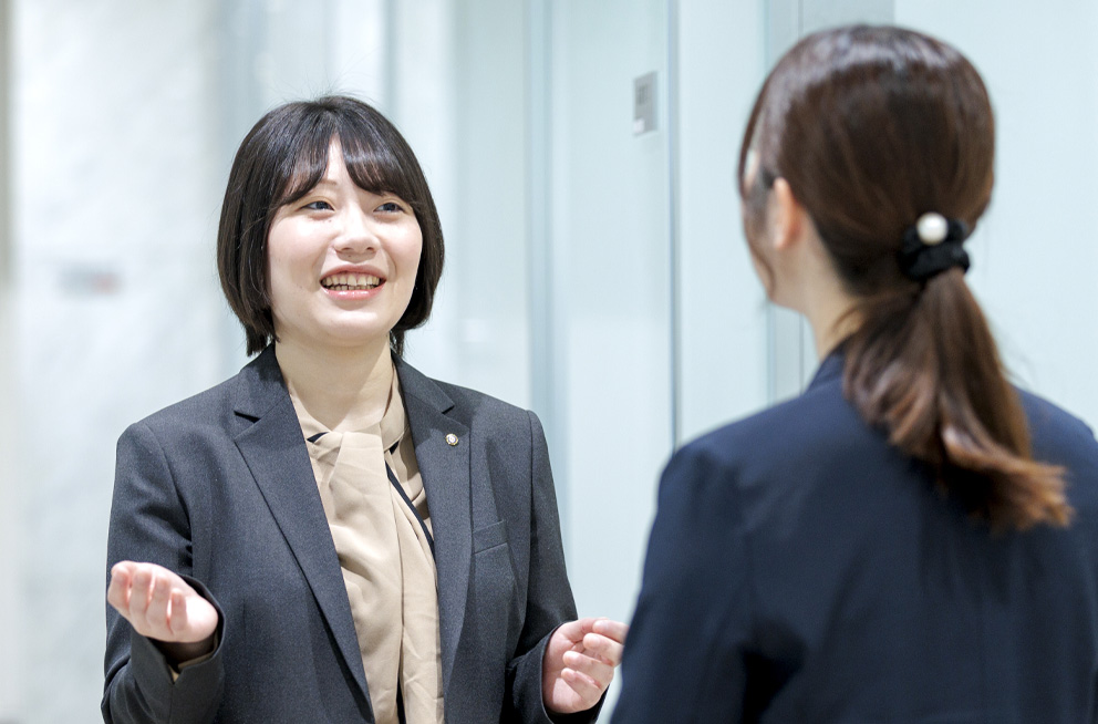 デジタル戦略部 大西さん - 現代社会学部卒 2018年入社