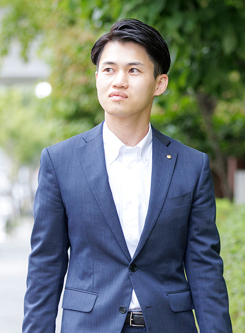 総合営業グループ 三宅さん - 経済学部卒 2018年入社