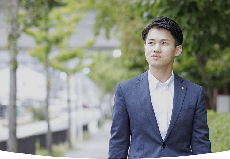 総合営業グループ 三宅さん - 経済学部卒 2018年入社