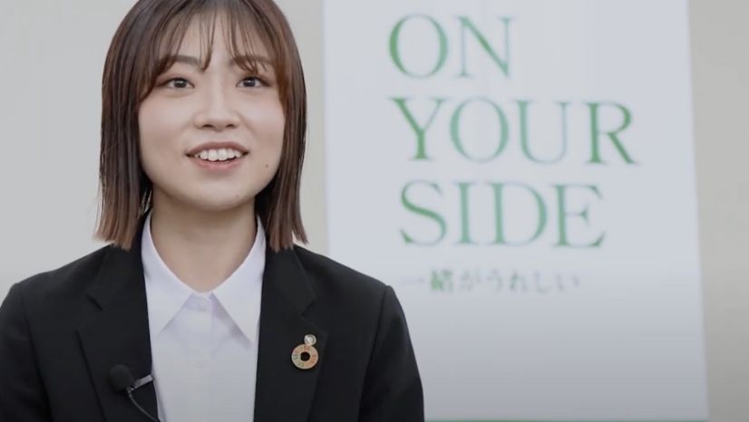 Movie.01 総合営業グループ 入職4年目 片山 詠美